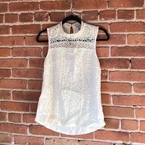 H&M - lace floral tank